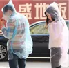 Hochwertiger dicker einzelner Wander-Einweg-Regenbekleidungsanzug Erwachsene Kinder verwenden Regenmantel Unisex Ungiftiger Sicherheits-Außenponcho WY085