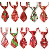 100pcs Christmas Pet Supplies Pet Dog Cat Xmas Neckties Bowties Santa Deer Dog Grooming Accessories SmallMiddle Ties7163652