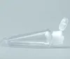 Qualität 50 ml leere Alkohol -nachfüllbare Flasche mit Schlüsselringhaken klarer transparenter Plastik -Desinfektionsmittelflasche für Travel2990715