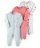 Pagliaccetti per bambini 3 pezzi Involucro in puro cotone Pagliaccetto Salopette per neonati vestiti per neonato neonato neonate outfit tuta Roupas de bebe abbigliamento