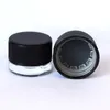5ml Transparent Glass Jar with Black Child Proof Lid Wax Dar Jar Concentrate Container Packaging Bottle