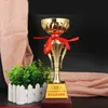 Dostosowany Puchar Metalowy Rzemiosło Prezent Piłka Nożna Puchar Sportowy Medal High-End Metal Cup Galwosowalny Konfigurowalny