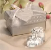 Сплошной цвет Кристалл тыквы Carriage Статуэтки с подарочной коробке Crafts ArtCollection Baby Shower подарков Сувенирная Главная --- FP1018