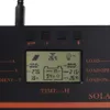 Freeshipping Solar-batterijpaneel met doos, 80A 12V-24V LCD Solar Charge Controller met USB Fit Solar Battery Panel Regulator Afvoer