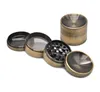 56mm 4-layer zinc alloy concave grinder four-layer zinc grinding box