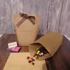 Große Dankeschön-Geschenkbox-Tasche mit Griff, faltbar, DIY-Hochzeit, Kraftpapier, Süßigkeiten, Schokolade, Parfüm, Verpackung, einfache Hochzeitsdekorationen JL6301