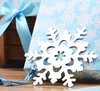 100pcs/lot Rushed Real Book Marker Snowflake Bookmarks Wedding Supplies Pendant Gifts Tassel Favors Free shipping SN4061