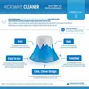 부엌 분출 수증기 화산 청소 전자 렌지 청소기 부엌 가제트 도구 요리 재미 분 2 재미있는 색상