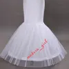 Branco sereia nupcial crinolina casamento anágua anega desliza rebanho underskirt anágua de peixe para ocasião especial vestidos de casamento fishtail