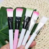 Kvinnor Lady Girl Facial Mask Brush Face Eyes Makeup Kosmetisk Skönhet Soft Concealer Brush Högkvalitativa Makeup Tools F3303