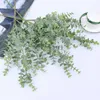 69cm Artificial Plastic Eucalyptus tree branch Christmas wedding decoration Flower arrangment small leaves plant faux foliage9416505