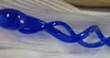 الأوروبية الكريستال الأزرق الثريات الإضاءة اليد في مهب الزجاج الثريا ضوء تركيبات بريق التعليق الإنارة لامبين ل بهو
