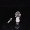 10.5in Clear Blue Edge Honeycomb Perk Hookah Glass Bongs With 1 Clear Bowl inkluderade 1 Clear Glass Needle Global Leverans