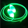 LED SPORT SHOE ANAGO LUMININADOR LIGHT UP GLOW BULL Plashing Strap Fiber Optic Shoelaces Clube de festa no varejo Box9048156