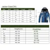 屋外キャンプジャケットセット+パンツ男冬の加熱セット防水釣りハイキングトラックスーツソフトシェルフリースパンツ5xl