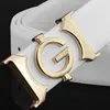 9GljB personalized personality fashion leather casual smooth buckle personalized personality White fashion Men039s leather casu6540449