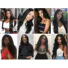 10A Body Wave Human Hair Wigs Pre Plucked Lace Frontal Wigs with Baby Hair1096251