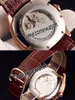 New Drive De WGNM0006 Automatic Mens Watch Rose Gold Silver Dial Big Roman Markers Brown Leather Strap Watches Timezonewatch E104a9518522