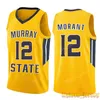 NCAA 12 Ja Morant Trikot Murray State University 12 Deandre Zion Hunter Williamson 5 RJ Barrett 21 Rui Hachimura 23 Jarrett Culver Trikots