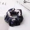 Lente bloem haar scrunchies paardenstaart houder zachte stretchy banden vintage elastieken haarbanden voor meisjes vrouwen accessoires FQ0222B