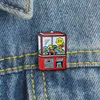 Game Machine Brooch Retro Game Over Console School Arcade ENAMEL PIN Shirt Badge Barge Girl Play Gifts2688715