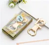 Wedding Decorations Bottle Opener Gold Silver Corkscrew Bridal Shower Wedding Favors Bottle Opener for Guests wedding Favors Party Gifts