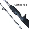 1,8m 2 sec m Power 6-15LB Peso Fundição de Carbono Filhote de Fiação Haste de Pesca Casting Lure Haste de Pesca Spinning Hard Rock