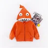 Felpe con cappuccio per bambini Cartoon Shark Cappotto con cappuccio con cerniera per ragazze Ragazzi Giacche primaverili Top Baby Casual Autunno Capispalla Maglione Capispalla Abbigliamento per bambini B7268