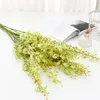 المبيعات الساخنة الزهور الاصطناعية الرقص الاصطناعي أوركيد أفضل زهرة زهور حريرية طويلة 90 سم لزواج الزفاف