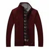 Blusas dos homens Outono Inverno Quente Grosso Veludo Camisola Casacos Cardigan Casacos Masculinos Roupas Casuais Malhas Nós Tamanho Xs-xl Da021 T190827