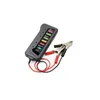 12V Auto Digital Battery Tester Generator 6 LED-ljus för motorcykelbatterier Bildiagnostikverktyg