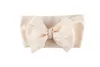 Corn Grain Big Bow Elastic Headband Wide Girls Hair bands Fabric DIY Turban Headwraps Children Hair Accessories3585148