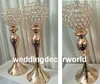 Новый стиль Римский Стиль Роскошный Цветочный Столб Золотой Металл Акриловая Подставка для Цветов для Свадьбы decor745