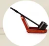 Bron van herkomst Ebony Flat Bottom Popeye Pipe Hand Straight-pole Pipe Spot Wholesale