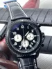남자 석영 스톱워치 스테인리스 시계 0017 스틸 화이트 다이얼 시계 남자 시계에 대한 최고 판매 새로운 패션 크로노 그래프 시계