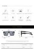 Femmes039S Fashion PC Cadre de soleil Lunettes de soleil Femmes UV 400 Protective Square Sunglass Eyewear Sun Glass OCCHIALI1483539