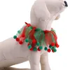 Collar navideño para mascotas, decoración para mascotas, cachorros, gatos, perros, cuello navideño, accesorios de aseo, suministros para mascotas de Año Nuevo de Navidad