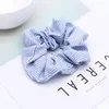 Scrunchies Corda per capelli Dot Stripe Grid Fabric Scrunchies Accessori per capelli per donna Elastico