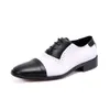 Handmade Men Batzuzhi s Formal Genuine Leather Dress Lace up Black White Business Shoes Zapatos Hombre Big Size Dre Buine Shoe Zapato