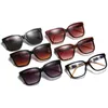 Najnowsze stylowe okulary przeciwsłoneczne dla kobiet i mężczyzn Kolorowa rama modna projektant Unisex Sun Glasses Celebrity Marka Shades3228170