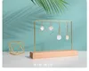 Whole Earring holder cheap jewelry stand fashion new design wooden necklace display Pendant holder Bracelet stands 19-07303u
