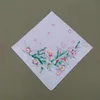 12PCS 43x43CM 60s Printed handkerchief Japanese and Korean Handkerchief Cotton Printed Ladies Handkerchief Small Square