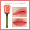HANDAIYAN Rose Mirror 3D Moisturizing Lip Gloss glassa Crystal Lips Glossing Olio liquido Manutenzione 5 colori 6PCS
