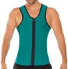 2019 Men Taille Trainer Vest voor gewichtsverlies Neopreen Corset Body Shaper Zipper Shapewear Slimming Belt Belly Men7990738