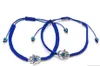 ship 20pcs Lucky Kabbalah blue String Thread Hamsa Bracelets Blue Turkish Evil Eye Charm Women Handmade Friendship Jewelry4482597