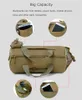 Tactical Plecak Messenger Torba Mężczyźni Wojskowe Camo Wodoodporne Crossbody Outdoor Sports Travel Travel Hunting Torebka Suche Torby