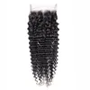 Wholseale brazilian Deep Wave Hair Bundles with Closure 9a Brazilian Human Hair 4x4閉鎖未処理のブラジルの深い波H3216266