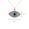 Pendant Necklaces Natural Stone Necklace For Women Long Chain Crystal Turkish Eye Girls Luck Jewelry