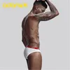 Fashion Trend New Sexy Briefs Men Solid Color U Raised Crotch Jockstrap Underwear Cotton Bikini Male Panties Men Cueca Breathable Underpants