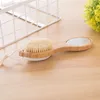 Foot Brush Pumice Stone Rasp File Exfoliating Stone Bamboo Handle Pedicure Tool 4 in 1 Multi-functional Foot Scrub